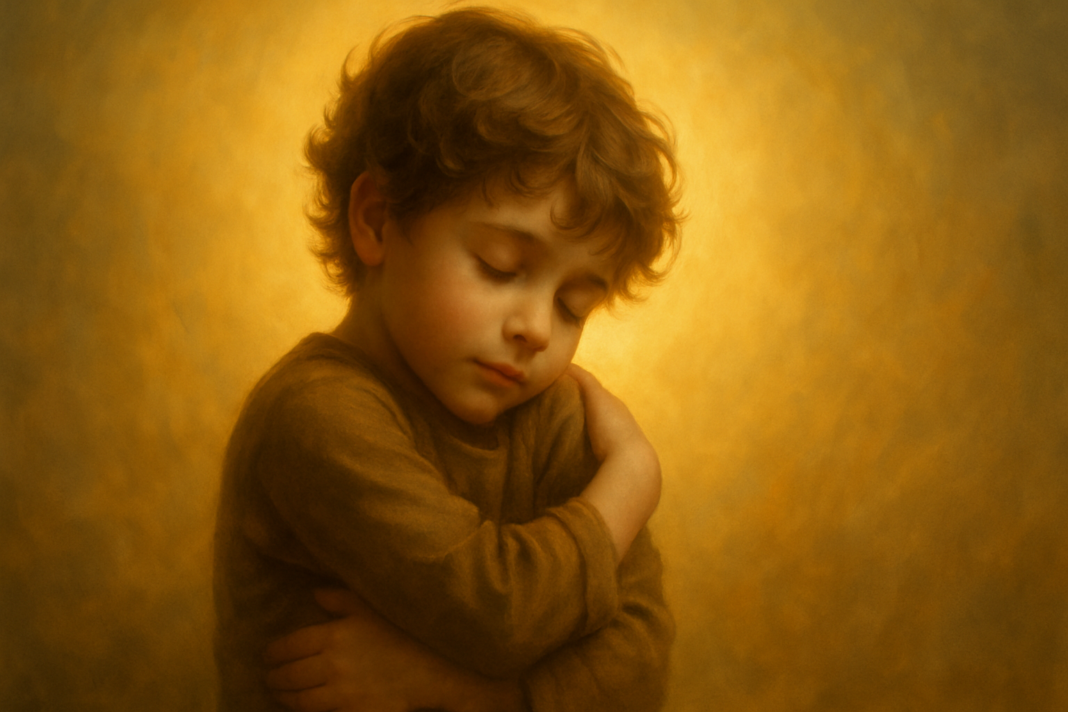 کودک درون در حال آشتی و آرامش